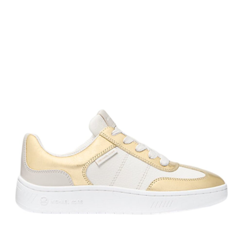 Michael Kors Kai Metallic Leather Sneakers - Picture 2 of 4